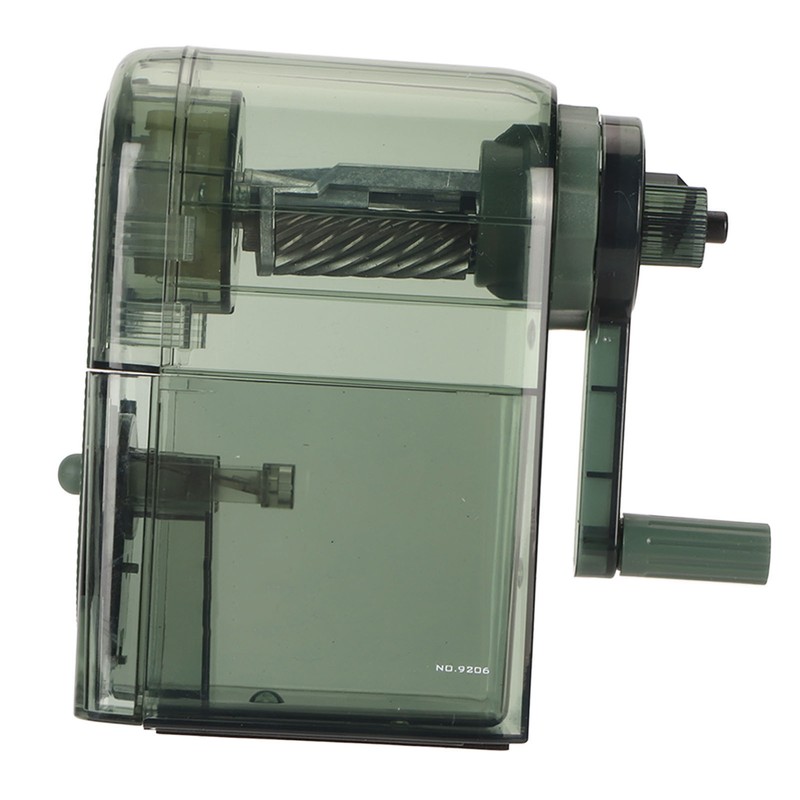 Manual Pencil Sharpener 7 Speeds Adjustable Pencil Tips Portable Handheld