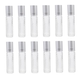LALAFINA Hair Oil Bottle 12pcs Essential Oil Dispenser Bottles 10ml Leakproof Travel Size