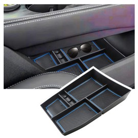 Ruiya Lower Console Organizer Compatible with 2021 2022 2023 2024 2025 2026 Nissan Rogue(S/SL/SV/Platinum) Armrest Storage Box Nissan Rogue Accessorie Console Pallet Container with Coin Storage