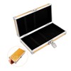 WOONEKY Aluminum Alloy Cosmetic Organizer Case Portable Handheld Tool Box