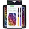 Crayola Pearlescent Cream Sticks & Case, Oil Pastel Alternative, Gift
