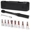 SternSinn Torque Wrench Set, 2-24 NM, 1/4 Inch, 11-Piece with
