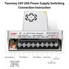 Taormey 24V 20A Power Supply Adapter, AC 110V/220V to DC