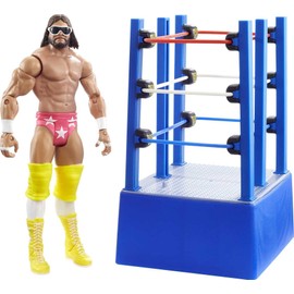 WWE 900 GVJ10 EA Wrestlemania 37 Celebration-Macho Man Randy, red