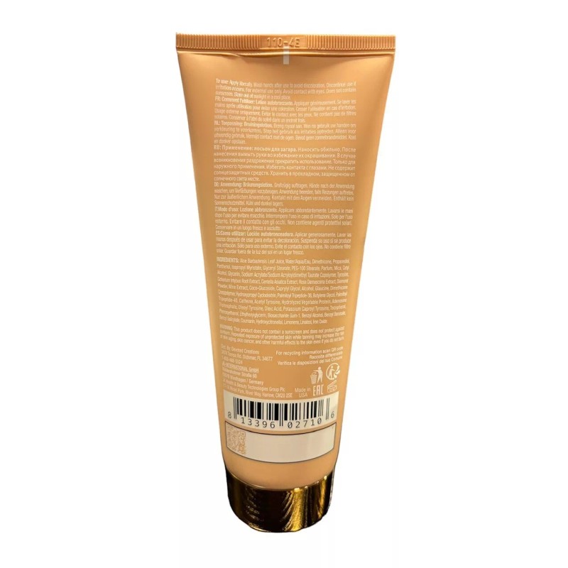Devoted Creations - Sun Lotion with Shimmer Instant Bronze 6.76