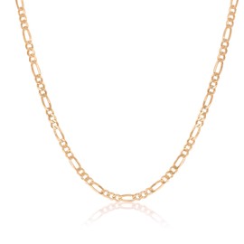Mary & Jules Women's Rose Gold Necklace Made of Recycled 925 Sterling Silver, Gold-Plated - Chain Rose Gold for Women and Girls, Women's Rose Gold, Skin-friendly and Durable, Sterling Silver