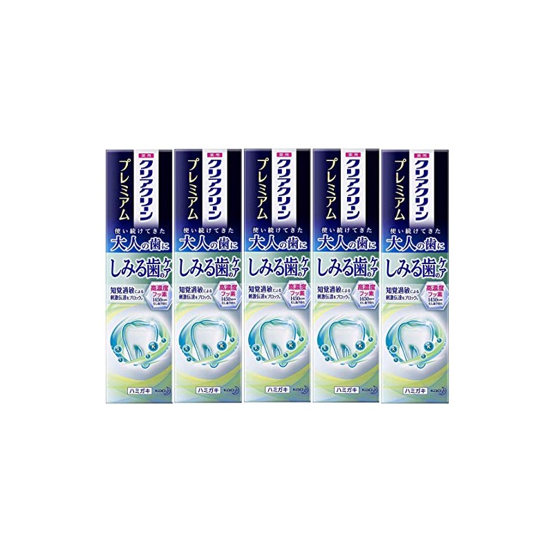 [Set of 5] Clear Clean Premium Teeth Care (Hypersensory) 3.5