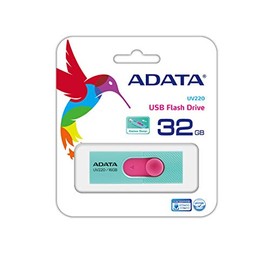 ADATA Memoria USB Portátil 2.0 32GB UV220 Tiffany Rosa