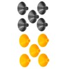 BIUDECO 2sets Archery Suction Cup Arrows Set Boys and Girls