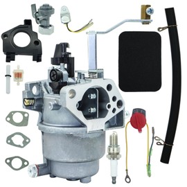 RS5500 Carburetor for Generac 389cc Generator Replace 0G8442G110 0066740 G0066720 G0066740 with Air filter Kit