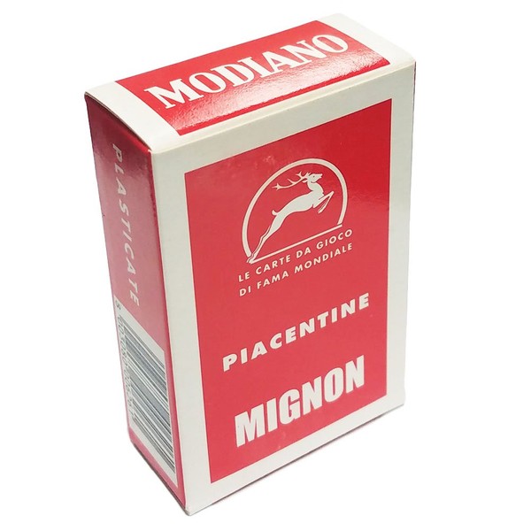 Piacentine Piacenza Italian Regional Deck 40 Playing Cards Mini Size Mignon
