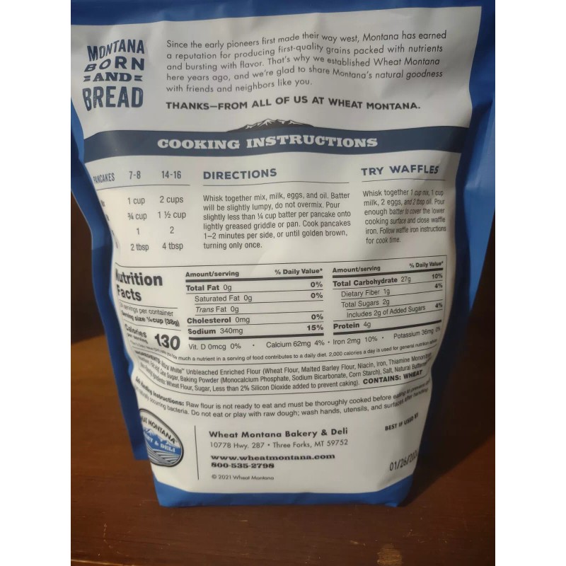 Amish Trading Post Buttermilk Pancake Mix 2 lbs