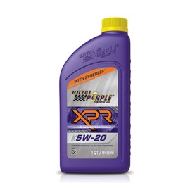 Royal Purple 01011 XRP SAE 5W-20 Racing Oil w/ Synerlec - 1 Quart (Case of 6)