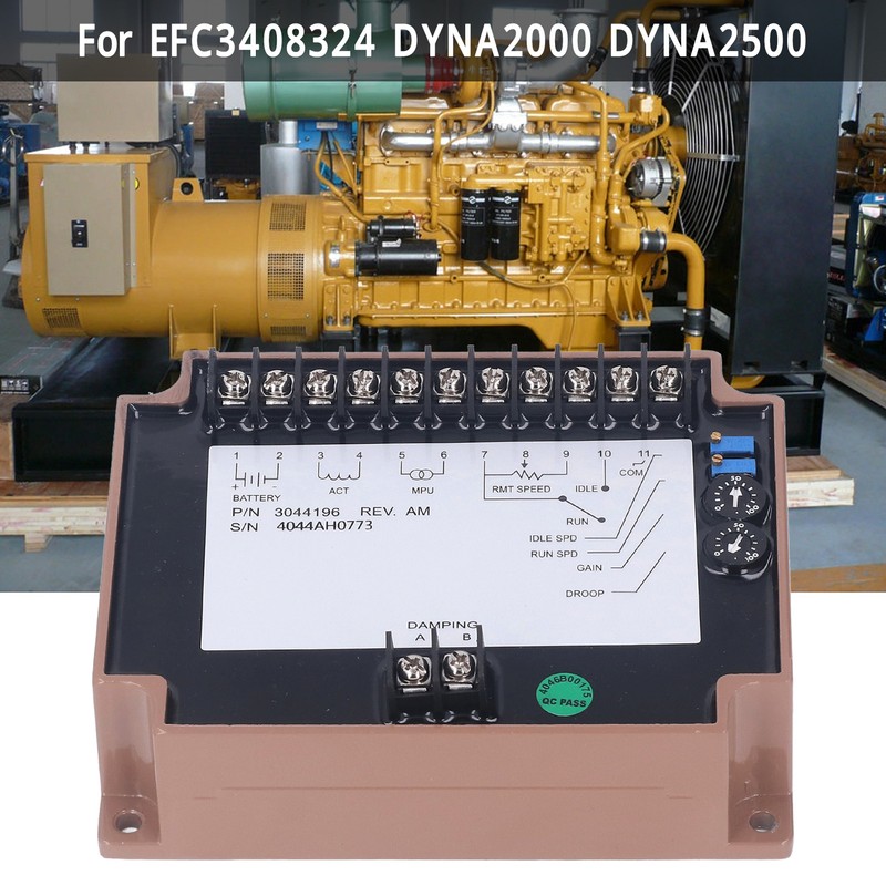 Generator Speed Controller Electronic Engine Governor Slow Start Idle Control