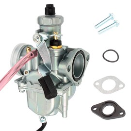 Kurihina Compatible with 110cc VM22 26mm Carburetor Fits Mikuni Intake Pipe Pit Dirt Bike 110cc 125cc 140cc Lifan YX Zongshen Pit Dirt Bike XR50 BBR Apollo Thumpstar Braaap Atomic DHZ SSR