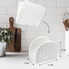 White Ceramic Napkin Holder Table Napkin Holder 10x6x8cm Elegant Kitchen