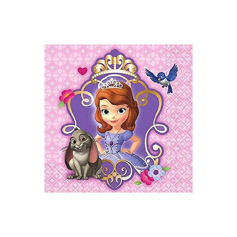 ビバレッジナプキン ちいさなプリンセス ソフィア 16枚入