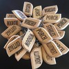 Porch Key Tag Engraved Wooden Keyring Keychain Made to Last