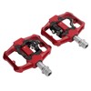 Dual Function Bicycle Pedal Flat Clipless Cleats 3 Sealed Bearings