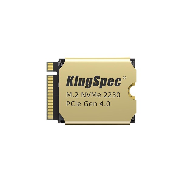 KingSpec 1TB M.2 2230 PCIe Gen4x4 NVMe SSD with Heatskin, R/W Speeds up to 5000/4400MB/s, Internal Solid State Drive with 3D NAND, SSD for Steam Deck, ASUS ROG Ally, Surface Pro (1TB)