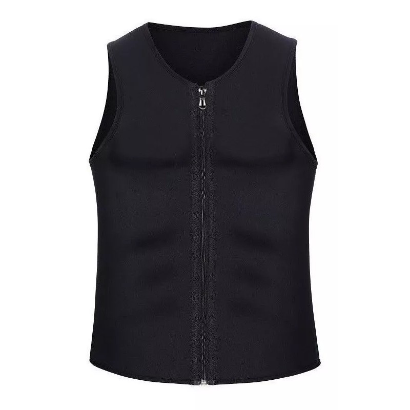 Blueroad Faja Chaleco Con Cierre Para Hombre Térmico Neopreno Gym