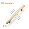 Ravinte 30 Pack Cabinet Handles Champagne Bronze Cabinet Pulls Kitchen