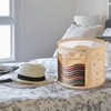 GMHLLES Hat Boxes with Lids Clear Hat Storage Box with
