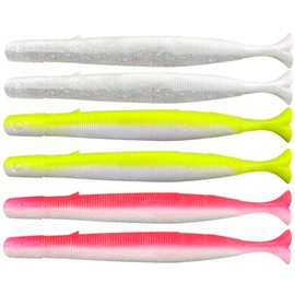 Savage Gear Gravity Stick 14cm 15g PulseTail Sinking High Vis Mix 6pcs 72584