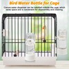 BNOSDM Automatic Bird Water Dispenser 2 Pcs No Mess Parrot