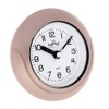 MPM Quality Design Bathroom Clock Plastic Quartz Movement Sweep 3-5