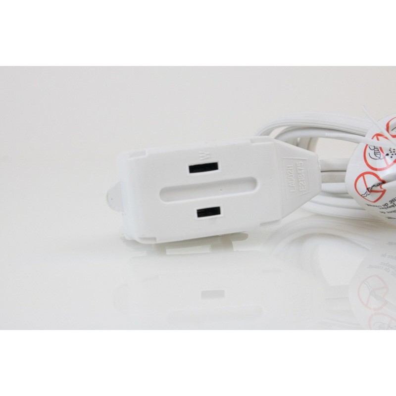 Axis Power Cord Cable (45502) , White , 6 ft