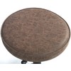 Diwhy Industrial Vintage Bar Stool, PU Seat Counter Stool, Height