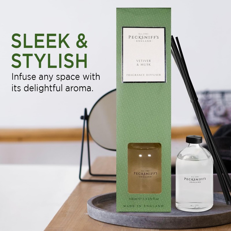Pecksniffs Vetiver & Musk DPecksniffs Vetiver & Musk Diffuser |