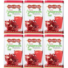 Hazer Baba Turkish Pomegranate Tea 250g x 6 Packs