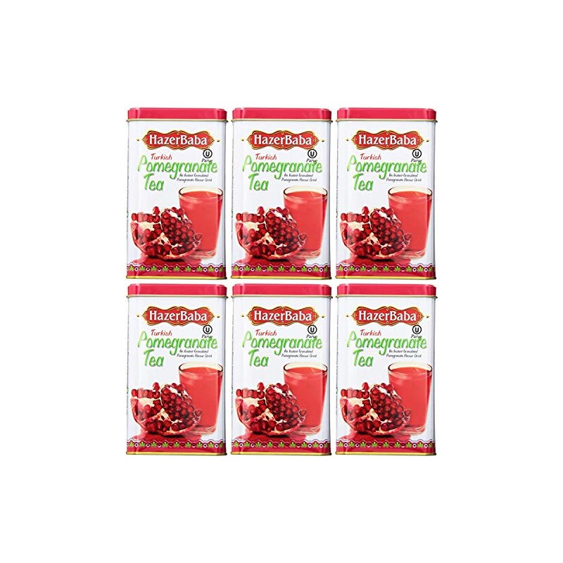 Hazer Baba Turkish Pomegranate Tea 250g x 6 Packs