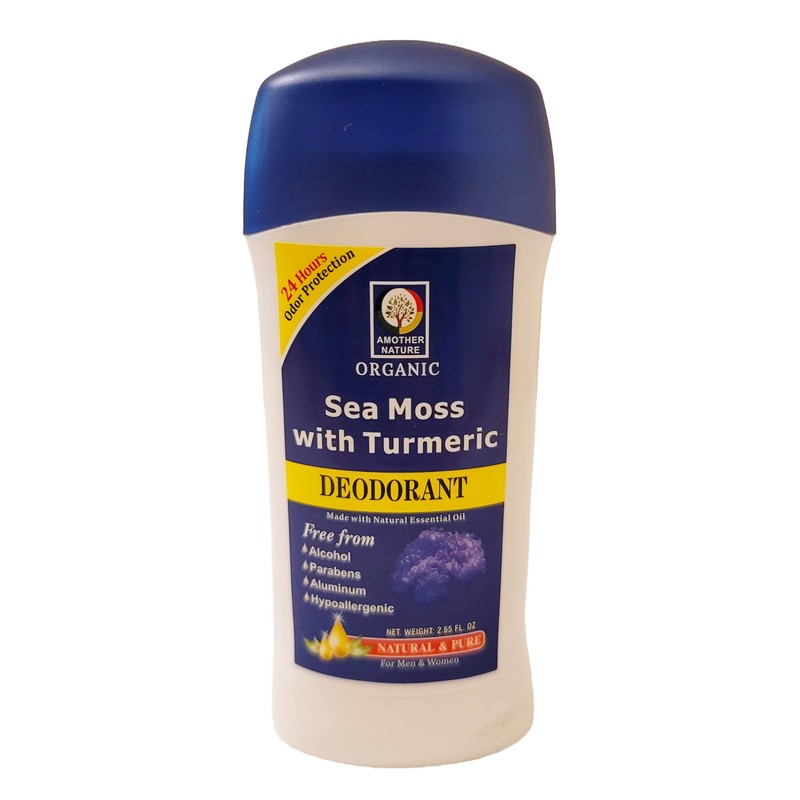 Desodorante Hairobics Sea Moss con cúrcuma