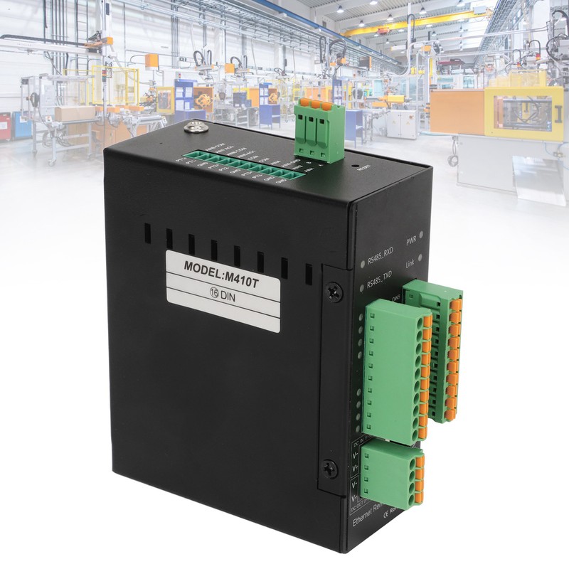 M410T Ethernet Remote IO Module 16 DIN Transmission Acquisition Data