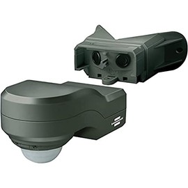 Brennenstuhl 1171910 Anthracite Black Infrared PIR Motion Detector - For Corner Mounting