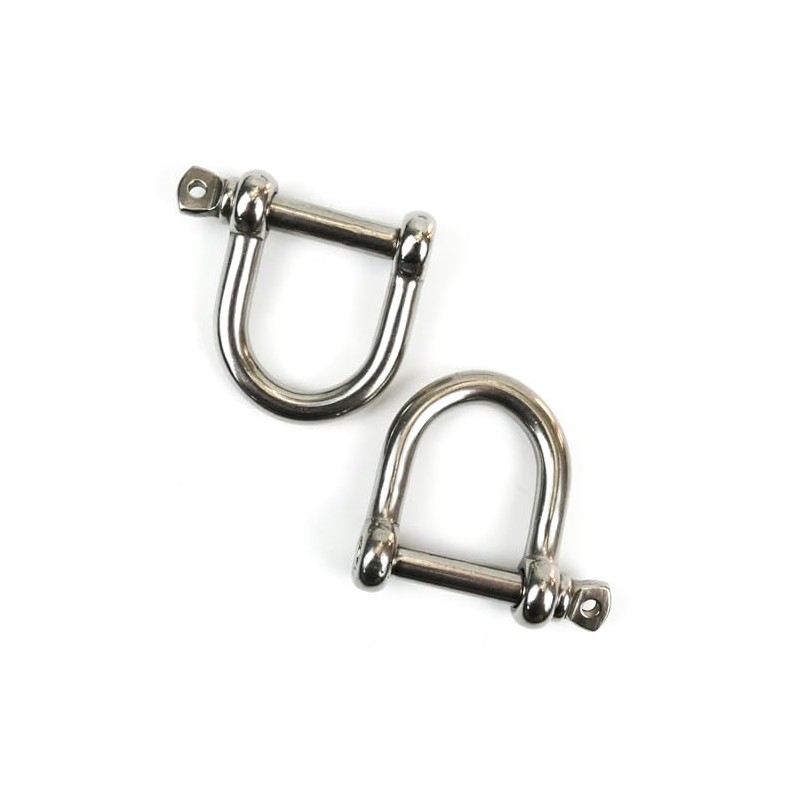DAUMLINK® Aisi 316 Stainless Steel Wide D-Shackles for Connecting Chains