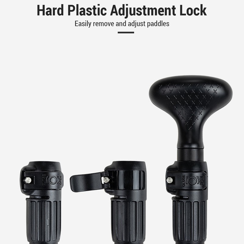 Adjustable Paddle Aluminum Alloy Detachable Portable Inflatable Kayak Paddle for