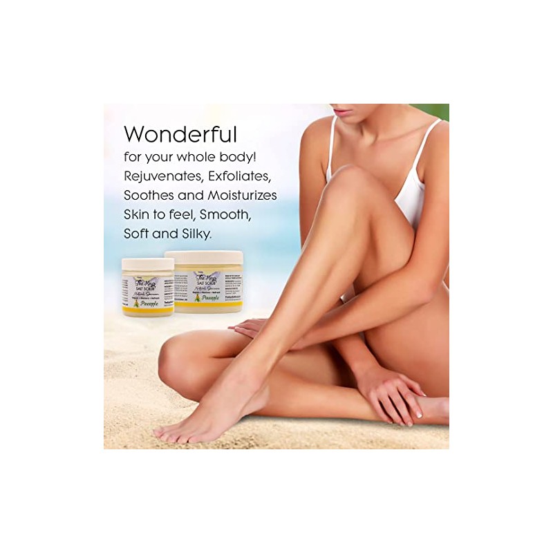 The Keys Salt Scrub (Plantation Pineapple, 350ml) - The Keys