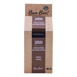 3pz Jabón Artesanal Carbon Citricos 80g Bam Boo Lifestyle