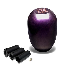 Auto Dynasty NRG SK-100GP Universal 42mm 5-Speed Shift Knob, Green Chameleon Purple