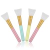 Cuttte 4pcs Silicone Face Mask Applicators, Flexible Facial Mud Masks