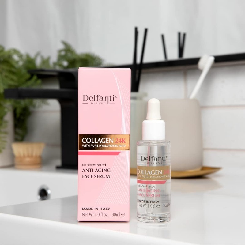 Delfanti Milano • COLLAGEN 24K with pure HYALURONIC Acid •