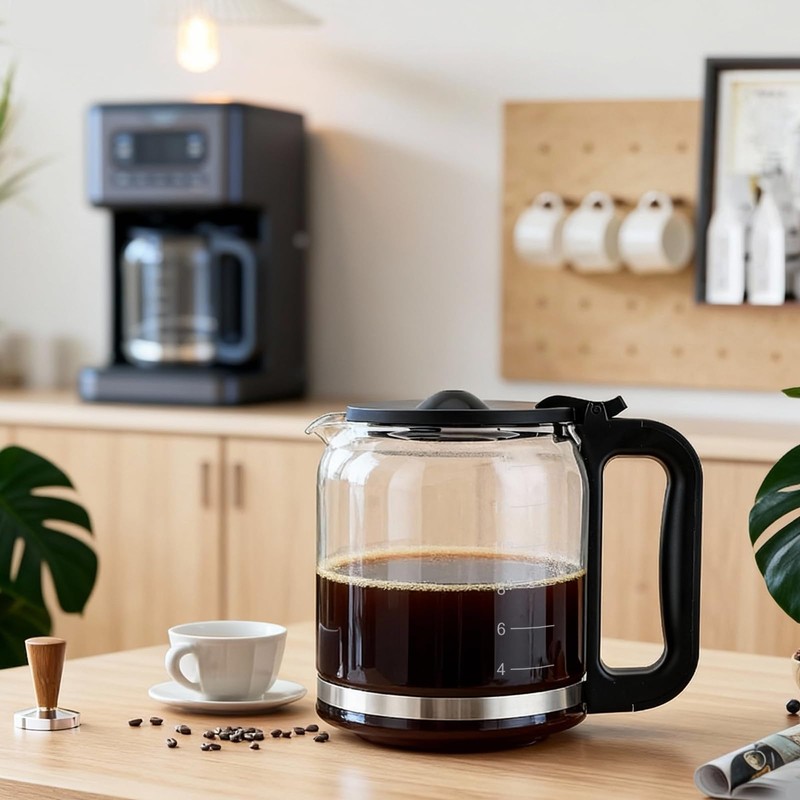 14 cups coffee maker replacement pot, compatible with mr coffee