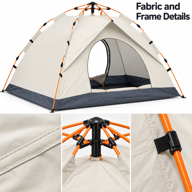 Automatic Pop-Up Camping Tent for Family Outdoor Trips – Quick