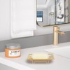 Snailhouse Soap Dishes, 2 Pack Self Draining Rustproof Stainless Steel