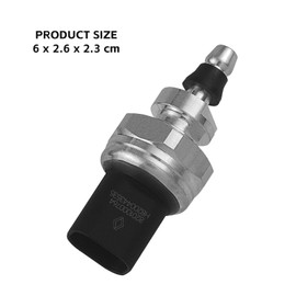 Xiciki Turbo Exhaust Air Pressure Sensor 8201000764 Exhaust Pressure Sensor H8200443535 Ressure Sensor for N-issan Qashqai, X-Trail, Vauxhall R-enault Megane Vivaro Grand Scenic Master Trafic