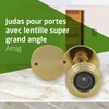Amig - Ultra Wide Angle Brass Door Viewer | Easy